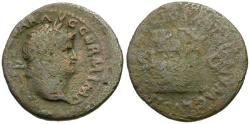 Ancient Coins - Nero (AD 54-68) Æ As / Temple of Janus