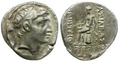 Ancient Coins - Seleukid Kings. Demetrios I Soter (162-150 BC) AR Drachm