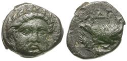 Ancient Coins - Mysia. Adramytteion Æ12 / Eagle