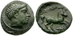 Ancient Coins - Kings of Macedon. Alexander III the Great (336-323 BC). Lifetime &#198; Half Unit / Horse