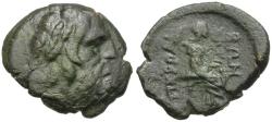 Ancient Coins - Thessaly. Perrhaiboi Æ Trichalkon / Hera