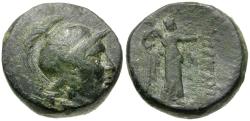 Ancient Coins - Mysia. Pergamon Æ17 / Nike