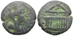 Ancient Coins - Cilicia. Tarsus. Pseudo-autonomous Æ18 / Decastyle Temple