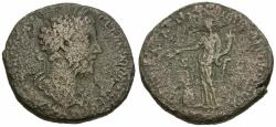 Ancient Coins - Commodus (AD 177-192) Æ Sestertius / Annona