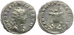 Ancient Coins - Gallienus, joint reign (AD 253-260) AR Antoninianus / German Victory