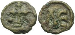 Ancient Coins - *Sear 1731* Byzantine Empire. Leo VI the Wise (AD 886-912) Æ Unit