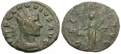 Ancient Coins - Claudius II Gothicus (AD 268-270) Æ Antoninianus / Uberitas