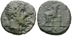 Ancient Coins - Septimius Severus (AD 193-211). Imitative Æ Dupondius / Securitas