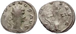 Ancient Coins - Gallienus, sole reign (AD 260-268) Silvered Æ Antoninianus / Salus