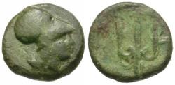 Ancient Coins - Arkadia. Mantineia Æ14 / Trident