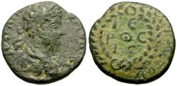 Ancient Coins - Commodus (AD 177-192). Cilicia. Anazarbus Æ20 / Wreath