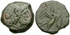 Ancient Coins - Ptolemaic Kings of Egypt. Ptolemy VIII Euergetes II (170-116 BC) as King of Kyrenaica Æ24