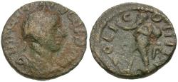 Ancient Coins - Gordian III (AD 238-244). Lycaonia. Iconium Æ16 / Marsyas