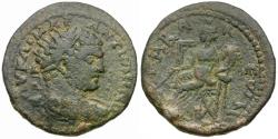 Ancient Coins - Caracalla (AD 198-217). Seleucis and Pieria. Gabala Æ29 / Tyche