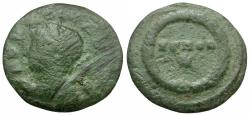 Ancient Coins - Constantine I the Great (AD 306-337). Constantinople Commemorative Æ4 / POP ROM