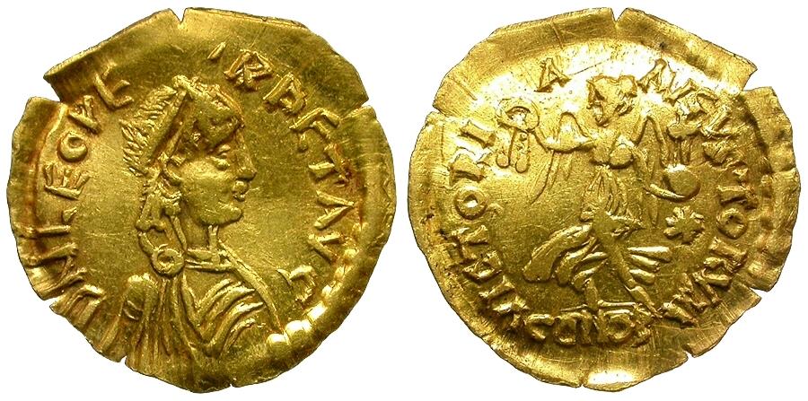 Leo I (AD 457-474) AV Tremissis | Roman Imperial Coins