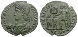 Ancient Coins - Constantius II (337-361 AD.) Æ Maiorina / Emperor