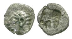 Ancient Coins - Ionia. Kolophon AR Tetartemorion / Apollo