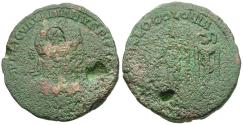 Ancient Coins - Valerian I (AD 253-260). Cilicia. Mallos Æ32 / Amphilochus