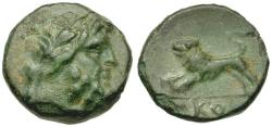 Ancient Coins - Pisidia. Komama or Komana Æ14 / Lion