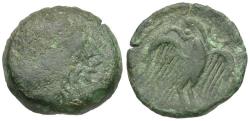 Ancient Coins - Ancient France. Celtic Gaul. Carnutes Tribe Æ18 / Eagle