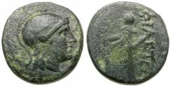 Ancient Coins - Kings of Pergamon. Philetairos (282-263 BC) Æ16 / Thyrsos