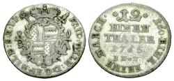 World Coins - German States. Hildesheim AR 2 Groschen (1/12 Thaler)