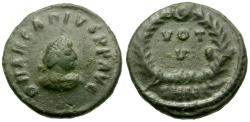 Ancient Coins - Arcadius (AD 383-408) Æ4 / Votive