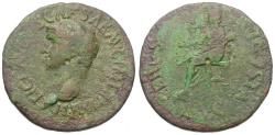 Ancient Coins - Claudius (AD 41-54) Æ Dupondius / Ceres