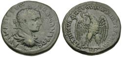 Ancient Coins - Severus Alexander AD 222-235. Moesia Inferior. Marcianopolis. Tiberius Julius Festus, magistrate Æ25 / Eagle