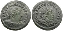Ancient Coins - Constantine I the Great (AD 310-337) Æ Follis / Bust of Sol