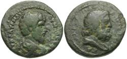 Ancient Coins - Lucius Verus (AD 161-169). Cilicia. Anazarbus Æ22 / Zeus