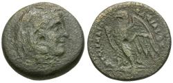 Ancient Coins - Ptolemaic Kings of Egypt. Ptolemy II Philadelphοs (285-246 BC) Æ24