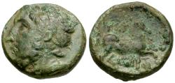 Ancient Coins - Thessaly. Gyrton &#198;20 / Horse