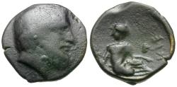 Ancient Coins - Thessaly. Keirion Æ13 / Arne