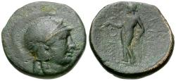 Ancient Coins - Seleukid Kings. Seleukos II Kallinikos (246-226 BC) Æ17 / Apollo