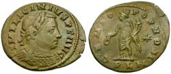Ancient Coins - Licinius I (AD 308-324) Æ Follis / Genius
