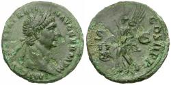 Ancient Coins - Trajan (AD 98-117) Æ As / Victory