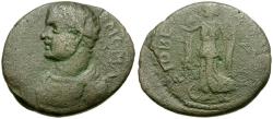 Ancient Coins - Caracalla (AD 198-217). Macedonia. Stobi Æ29 / Victory