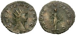 Ancient Coins - Gallienus, sole reign (AD 260-268) AR Antoninianus / Abundantia