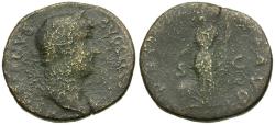 Ancient Coins - Hadrian (AD 117-138) Æ Sestertius / Providentia