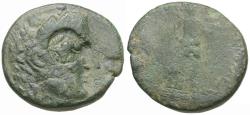 Ancient Coins - Thrace. Lysimachea Æ23 / Artemis