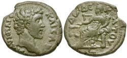 Ancient Coins - Marcus Aurelius, as Caesar (AD 139-161). Egypt. Alexandria BI Tetradrachm / Dikaiosyne