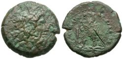 Ancient Coins - Ptolemaic Kings of Egypt. Ptolemy III Euergetes (246-222 BC) Æ16