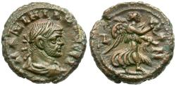 Ancient Coins - Maximian (AD 286-310). Egypt. Alexandria Æ Tetradrachm / Nike