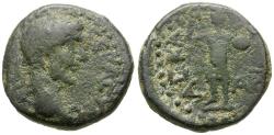 Ancient Coins - Trajan (AD 98-117). Judaea. Ascalon &#198;19 / Phanebal