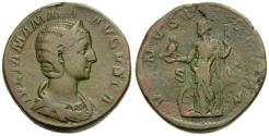 Ancient Coins - Julia Mamaea (AD 222-235) Æ Sestertius / Venus