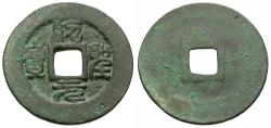 Ancient Coins - China. Northern Sung Dynasty (AD 960-1127). Che Tsung (1086-1100) Æ 1 Cash