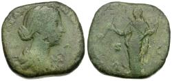 Ancient Coins - Lucilla (AD 164-182) Æ As / Venus