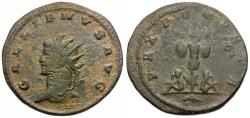 Ancient Coins - Gallienus, sole reign (AD 260-268) AR Antoninianus / Trophy